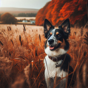 Autumn Dog