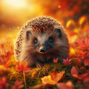 Autumn Hedgehog