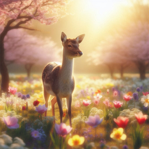 Spring Deer
