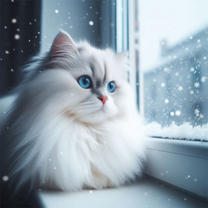Winter Cat